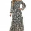 Flying Tomato Black Floral Print Off Shoulder Maxi Dress Dresses 2 Flying Tomato Black Floral Print Off Shoulder Maxi Dress Dresses