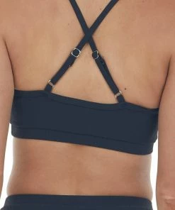 HYFVE Accessories Black High Leg Scoop Neck Ribbed Bikini Set