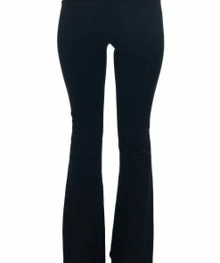 KanCan Bottoms Black Mid Rise Stretchy Denim Flare Jeans