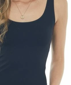 Nikibiki Dresses Black Seamless Tank Dress Undergarment