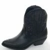 FORTUNE DYNAMIC Black Western Style Pointed Toe Booties 2 FORTUNE DYNAMIC Black Western Style Pointed Toe Booties
