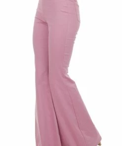 Flying Tomato Bottoms Bubblegum High Rise Bell Bottom Jeans