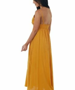 Ninexis Honey Sleeveless Smocked Waist Maxi Dress 11 Ninexis Honey Sleeveless Smocked Waist Maxi Dress