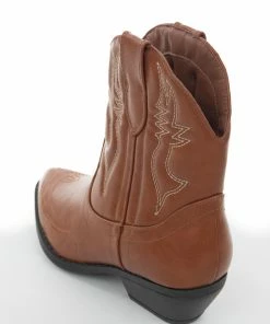 FORTUNE DYNAMIC Cinnamon Western Style Pointed Toe Booties Shoes 11 FORTUNE DYNAMIC Cinnamon Western Style Pointed Toe Booties Shoes