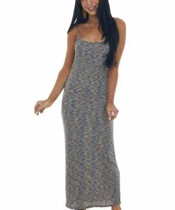 Hailey & Co Dresses Cobalt Abstract Multicolor Sleeveless Maxi Dress 10 Hailey & Co Dresses Cobalt Abstract Multicolor Sleeveless Maxi Dress