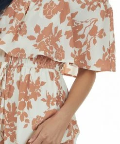 L Love Coconut Floral Off Shoulder Overlay Maxi Dress 13 L Love Coconut Floral Off Shoulder Overlay Maxi Dress