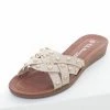 Chinese Laundry Coconut Slip On Sandals With Gold Stud Details