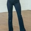 Cello Jeans Dark Wash Mid Rise Stretchy Denim Flare Jegging Jeans