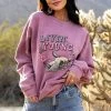 Sweet Claire Dusty Rose 'Livin' Young' Graphic Sweatshirt Tops