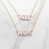 Fashion City Gold And Ivory Mini And Mama Necklace Set Accessories 2 Fashion City Gold And Ivory Mini And Mama Necklace Set Accessories