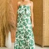 L Love Hunter Green Floral Off Shoulder Overlay Maxi Dress 2 L Love Hunter Green Floral Off Shoulder Overlay Maxi Dress