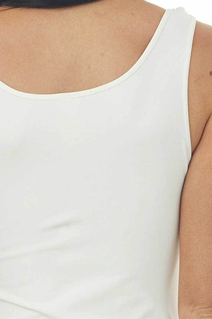 Nikibiki Ivory Seamless Tank Dress Undergarment 8 Nikibiki Ivory Seamless Tank Dress Undergarment