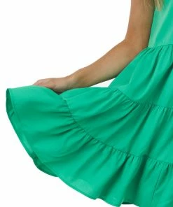 Glam Jade Tiered Halter Neck Dress With Pockets Dresses 13 Glam Jade Tiered Halter Neck Dress With Pockets Dresses