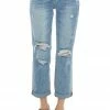 Vervet Light Wash High Rise Torn Boyfriend Fit Jeans Bottoms
