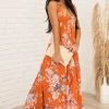 ANGIE Dresses Marmalade Floral Print Handkerchief Hemline Dress 2 ANGIE Dresses Marmalade Floral Print Handkerchief Hemline Dress