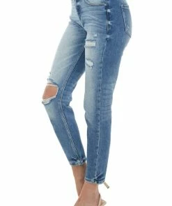 KanCan Bottoms Medium Wash High Rise Relaxed Fit Jeans