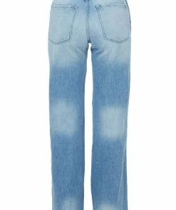 KanCan Bottoms Medium Wash High Rise Relaxed Straight Fit Jeans