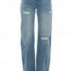KanCan Medium Wash High Rise Relaxed Wide Leg Jeans Bottoms