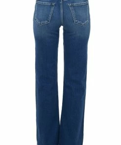 KanCan Medium Wash High Rise Wide Relaxed Denim Jeans Bottoms