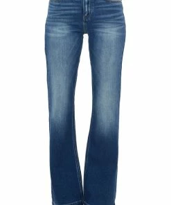 KanCan Medium Wash High Rise Wide Relaxed Denim Jeans Bottoms