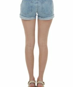 KanCan Bottoms Medium Wash Mid Rise Folded Hem Denim Shorts 10 KanCan Bottoms Medium Wash Mid Rise Folded Hem Denim Shorts