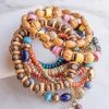 Urbanista Accessories Multicolor Wood Beaded 9 Piece Bracelet Set 2 Urbanista Accessories Multicolor Wood Beaded 9 Piece Bracelet Set