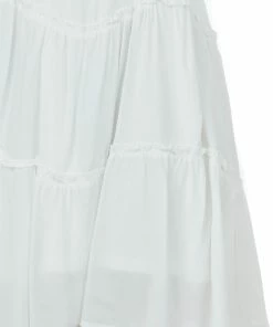 She + Sky Off White Sleeveless Tiered Babydoll Short Dress Dresses 17 She + Sky Off White Sleeveless Tiered Babydoll Short Dress Dresses