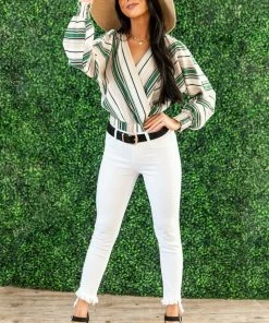 Cello Jeans Pearl High Rise Fraying Skinny Cropped Jeans