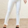 Cello Jeans Pearl High Rise Fraying Skinny Cropped Jeans
