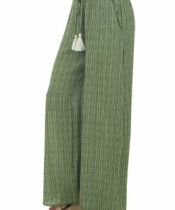 L Love Bottoms Pistachio Printed High Rise Wide Leg Pants 12 L Love Bottoms Pistachio Printed High Rise Wide Leg Pants