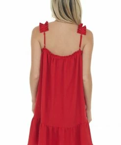 Vanilla Bay Ruby Sleeveless Scoop Neck Woven Mini Dress Dresses 12 Vanilla Bay Ruby Sleeveless Scoop Neck Woven Mini Dress Dresses