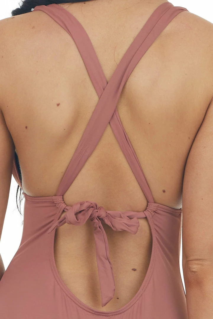 Beach Joy Bikini Sienna Open Back Deep V One Piece Swimsuit Accessories 8 Beach Joy Bikini Sienna Open Back Deep V One Piece Swimsuit Accessories