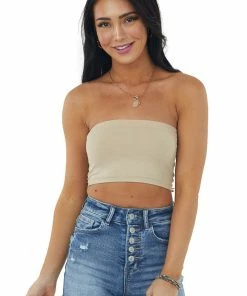 Nikibiki Stone Seamless Stretchy Bandeau Undergarment