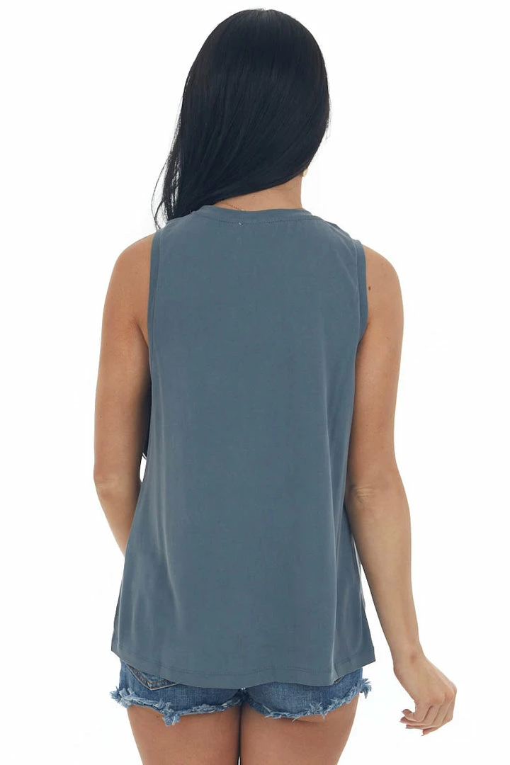 Lush Clothing Stormy Front Knot Lightweight Knit Tank Top 7 Lush Clothing Stormy Front Knot Lightweight Knit Tank Top