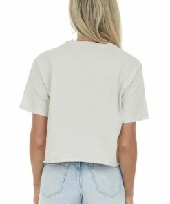 La Vida Vanilla 'Senorita Needs A Margarita' Crop Top Tops