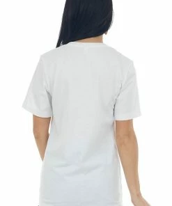 Blume+Co White 'You Are My Sunshine' Graphic Tee Shirt