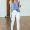 JellyJeans Bottoms White Mid Rise Skinny Denim Jeggings 2 JellyJeans Bottoms White Mid Rise Skinny Denim Jeggings