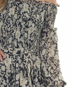 Flying Tomato Black Floral Print Off Shoulder Maxi Dress Dresses 22 Flying Tomato Black Floral Print Off Shoulder Maxi Dress Dresses