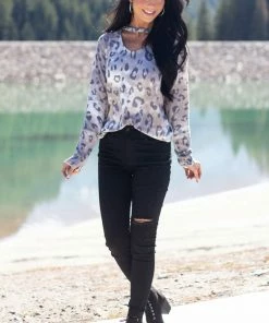 Special A Black High Waisted Skinny Jeans With Distressed Detail Bottoms