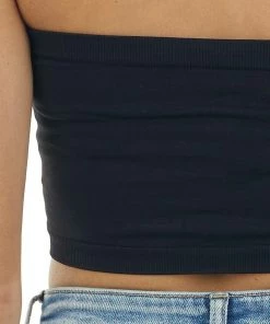 Nikibiki Accessories Black Seamless Stretchy Bandeau Undergarment 13 Nikibiki Accessories Black Seamless Stretchy Bandeau Undergarment