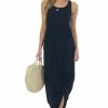Vanilla Bay Dresses Black Sleeveless Babydoll Knit Maxi Dress