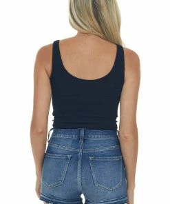 By Together Black Washed Scoop Neck Ribbed Knit Brami 12 By Together Black Washed Scoop Neck Ribbed Knit Brami