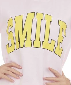 Rosemead Tops Blush And Sunshine 'Smile' Graphic Sweatshirt 17 Rosemead Tops Blush And Sunshine 'Smile' Graphic Sweatshirt