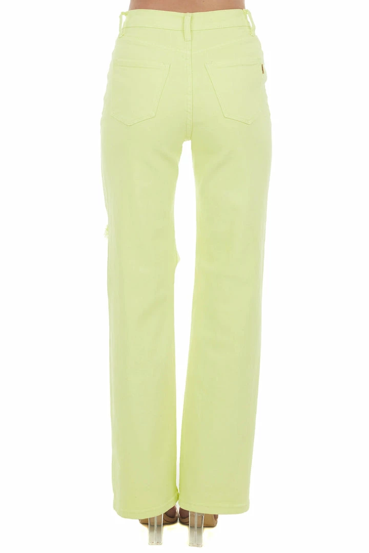 Vibrant Bright Honeysuckle Distressed Relaxed Jeans 5 Vibrant Bright Honeysuckle Distressed Relaxed Jeans