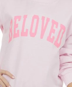 Blume+Co Tops Cherry Blossom 'Beloved' Graphic Sweatshirt 25 Blume+Co Tops Cherry Blossom 'Beloved' Graphic Sweatshirt