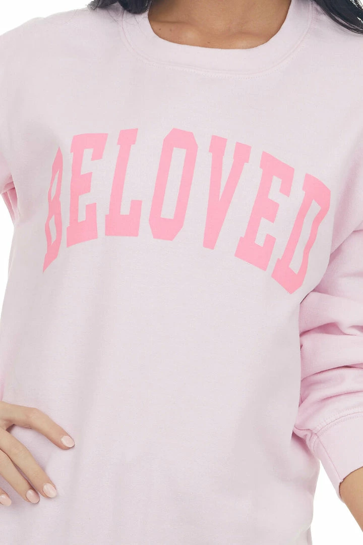 Blume+Co Tops Cherry Blossom 'Beloved' Graphic Sweatshirt 10 Blume+Co Tops Cherry Blossom 'Beloved' Graphic Sweatshirt