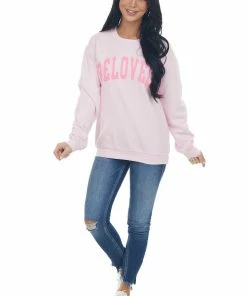 Blume+Co Tops Cherry Blossom 'Beloved' Graphic Sweatshirt 22 Blume+Co Tops Cherry Blossom 'Beloved' Graphic Sweatshirt