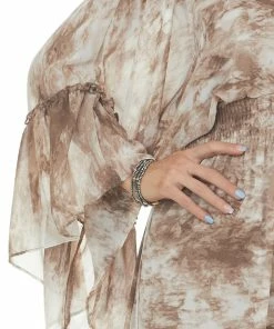 HYFVE Dresses Cocoa Tie Dye Flowy Sleeve Midi Dress 13 HYFVE Dresses Cocoa Tie Dye Flowy Sleeve Midi Dress