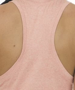 HYFVE Coral Melange Racerback Knit Tank Top