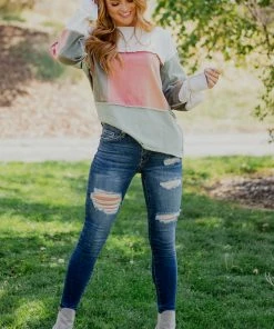 Special A Dark Vintage Wash High Rise Distressed Skinny Jeans